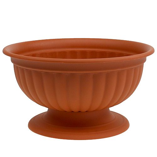 Itens Tigela com pé terracota Ø35cm