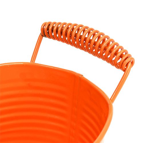 Floristik24 Tigela oval laranja 20cm x 12cm Alt.9cm
