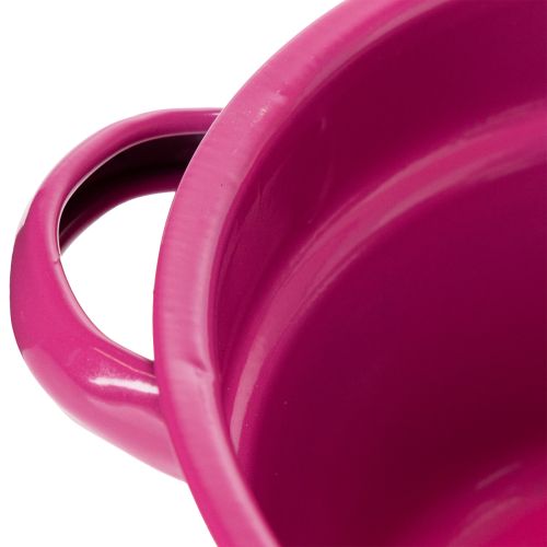 Itens Vaso de metal, decoração de verão para sala de estar, 23 cm, conjunto de 3 peças