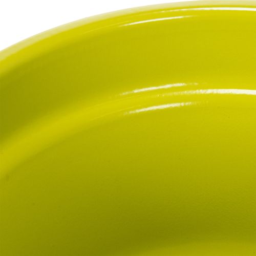 Itens Vaso de metal, decoração de verão para sala de estar, 23 cm, conjunto de 3 peças