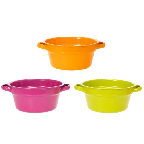 Itens Vaso de metal, decoração de verão para sala de estar, 23 cm, conjunto de 3 peças