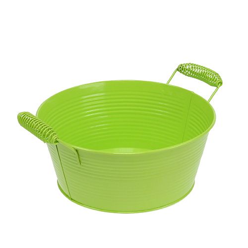 Itens Tigela redonda verde maçã Ø22cm Alt.9,5cm