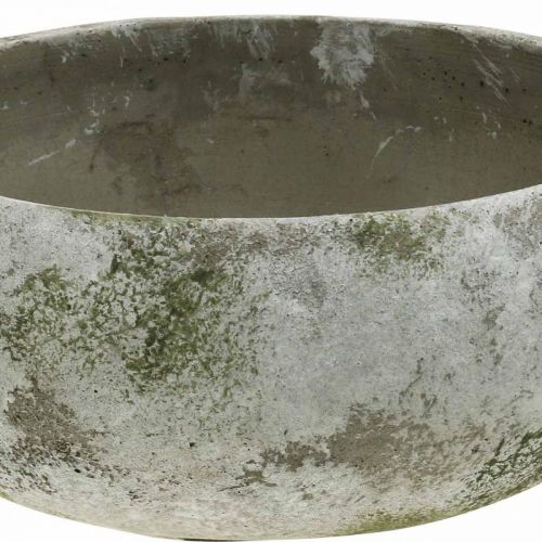 Floristik24 Tigela para plantas com aparência antiga tigela de flores pátina Ø32cm Alt.14cm