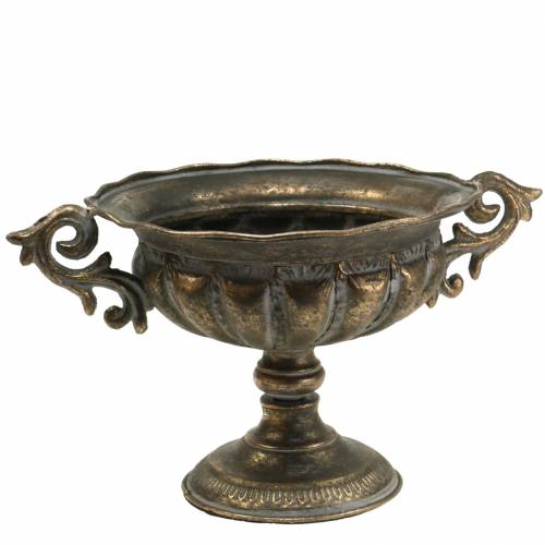 Floristik24 Taça em ouro antigo Ø28cm Alt.23cm