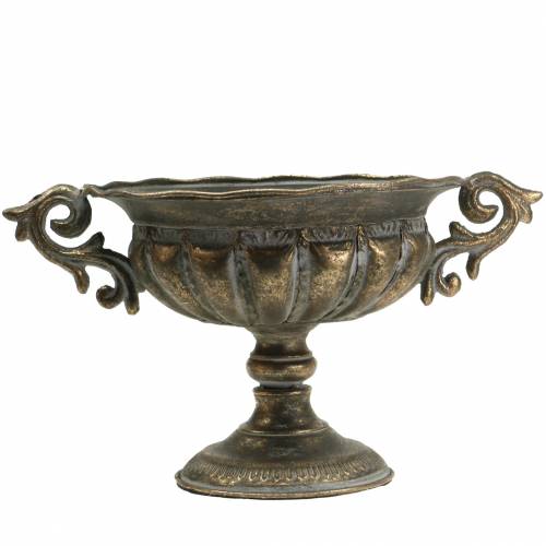 Floristik24 Taça em ouro antigo Ø28cm Alt.23cm