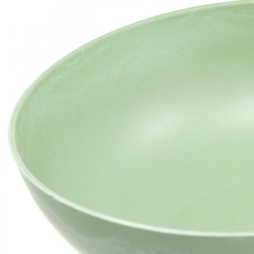 Itens Tigela decorativa verde pastel decoração de mesa de plástico primavera Ø20cm