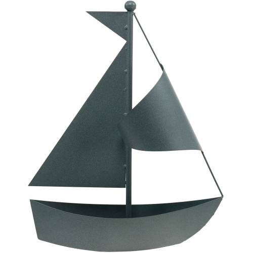 Floristik24 Veleiro para plantação de metal 44cm × 34cm