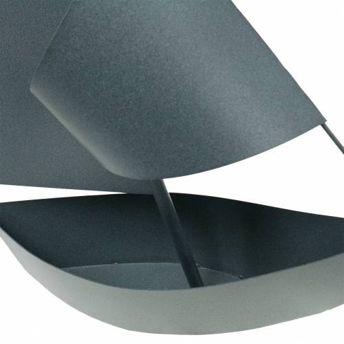 Floristik24 Veleiro para plantação de metal 44cm × 34cm