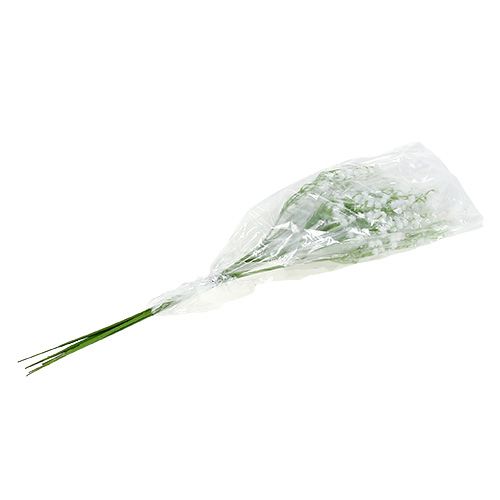 Floristik24 Flores artificiais de gipsófila brancas 52 cm 6 unidades