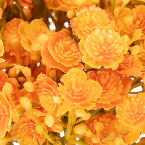 Ramo artificial de gypsophila laranja para arranjos florais, 30 cm, 10 unidades. | Floristik24.pt
