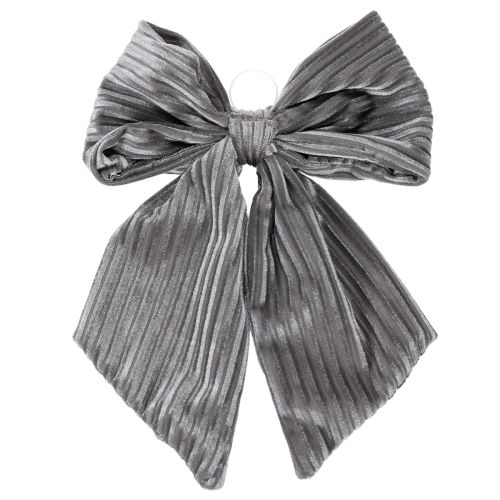 Laço decorativo para pendurar, laço de Natal, veludo canelado, 24 cm, 2 peças | Floristik24.pt