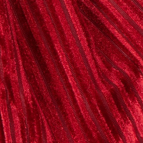 Laço de veludo cotelê vermelho para pendurar decorações de Natal, 24 cm, 2 peças | Floristik24.pt