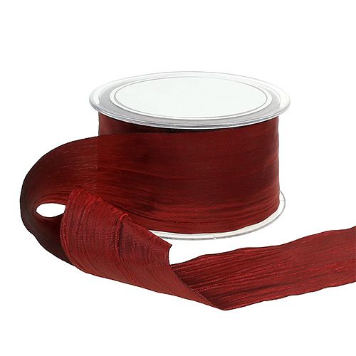 Itens Fita Bordeaux &quot;Crash&quot; 50mm 20m