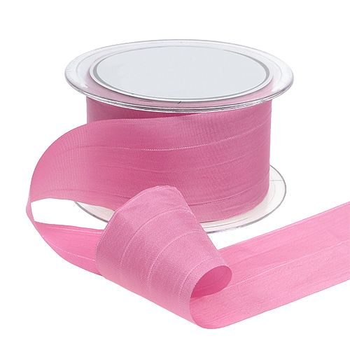 Itens Fita rosa &quot;Crash&quot; 50mm 20m