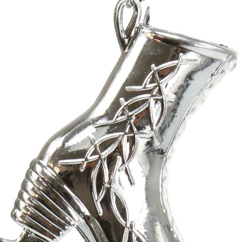 Floristik24 Patim no gelo prata 10cm 16 un