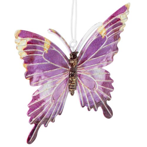 Itens Pingente decorativo de borboleta para decorar ambientes com estilo, 8 cm, conjunto de 5 peças