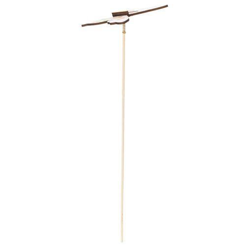 Itens Estacas em formato de borboleta, ideais para decorar o jardim ou vasos de flores, 29 cm, 12 unidades.