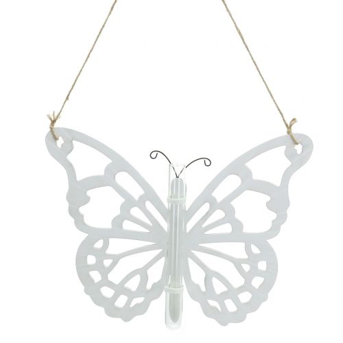 Borboleta com tubo de ensaio para pendurar 19x24cm 3pcs