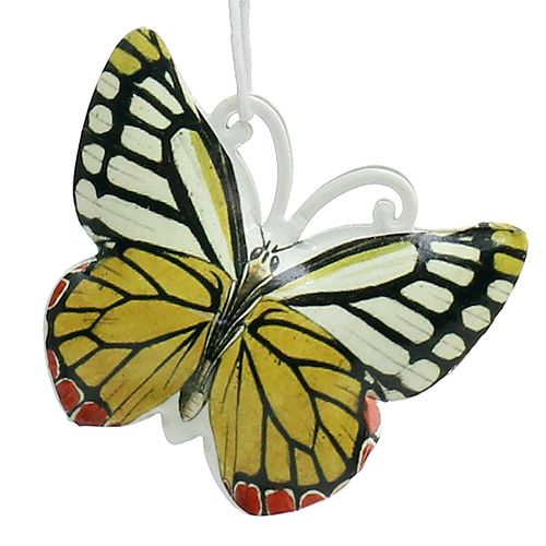 Itens Borboleta para pendurar colorido sortido 5.5cm 3pcs