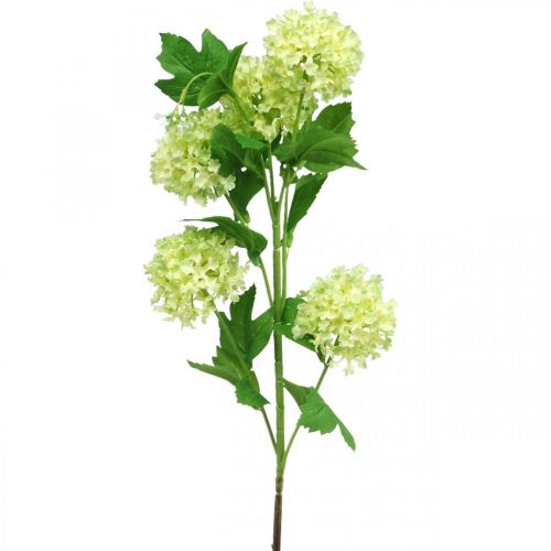 Floristik24 Bola de neve artificial, ramo decorativo, planta artificial verde Ø6,5cm L78cm