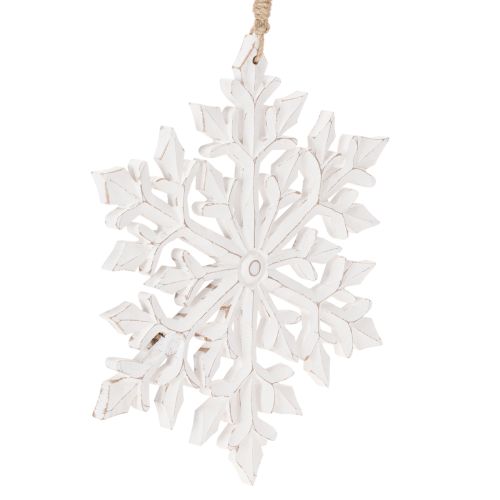 Floco de neve decorativo grande, para pendurar, 30 cm comprar | Floristik24.pt