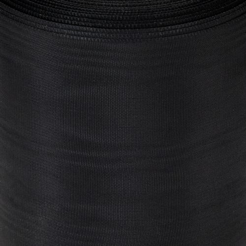 Fita preta para guirlanda, 125 mm, 25 m - Fita elegante para luto, ideal para arranjos florais e decoração. Fita de acetato. | Floristik24.pt