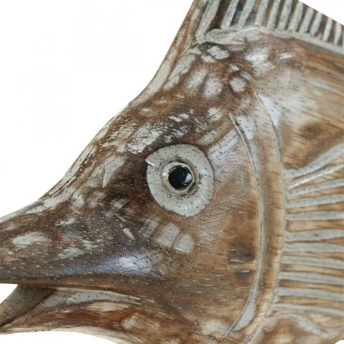 Floristik24 Espadarte Deco Fish Wood Marítimo Deco L40×H24.5cm