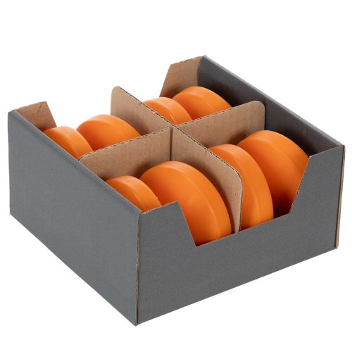 Itens Vela flutuante ideal para decoração romântica e para criar um ambiente relaxante em sua casa, 8 cm, 8 unidades.