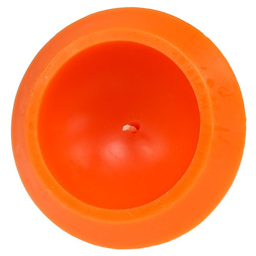 Floristik24 Vela flutuante em laranja Ø16cm