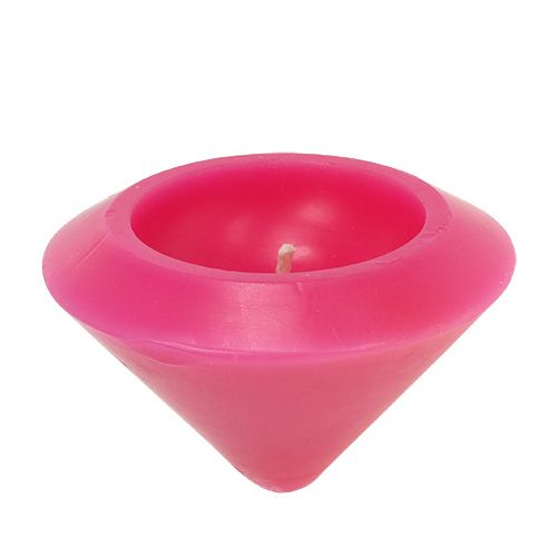Floristik24 Vela flutuante em rosa Ø13cm