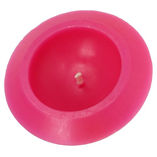 Floristik24 Vela flutuante em rosa Ø13cm
