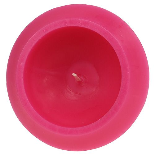 Itens Vela flutuante em rosa Ø16cm
