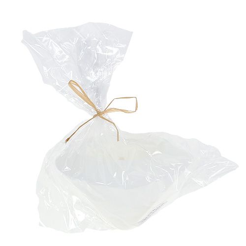 Floristik24 Vela flutuante em branco Ø13cm