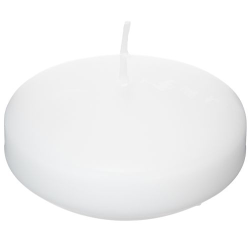 Floristik24 Vela flutuante para noites românticas ou decoração festiva, também adequada para uso externo. 8 cm, 8 cm de altura, 8 unidades.