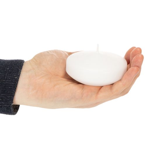 Itens Vela flutuante para noites românticas ou decoração festiva, também adequada para uso externo. 8 cm, 8 cm de altura, 8 unidades.