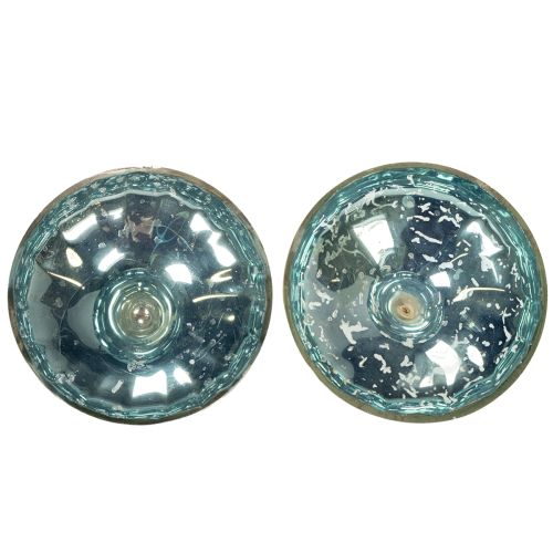 Itens Suporte flutuante de vidro para velas tealight, para um toque de elegância em qualquer ambiente, 10 cm, 2 peças.