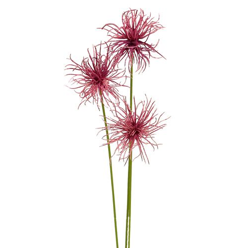 Floristik24 Flores de seda urze xanthium 63 cm 4 unidades