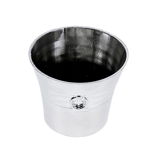 Floristik24 Refrigerador de champanhe prata Ø6,5cm Alt.5,5cm 20 un