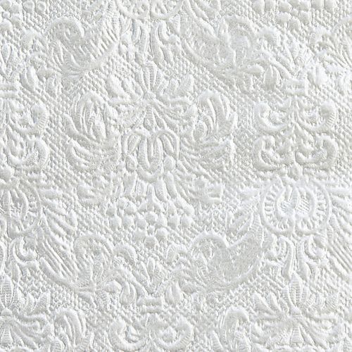 Itens Guardanapos Cor Prata Ornamento em Relevo 33x33cm 15un