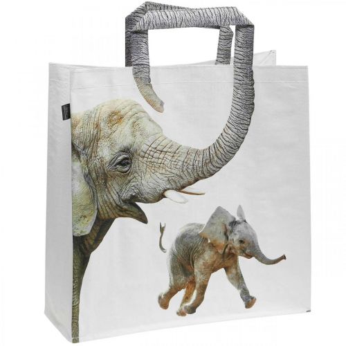 Floristik24 Saco de compras, saco de compras B39.5cm saco elefante