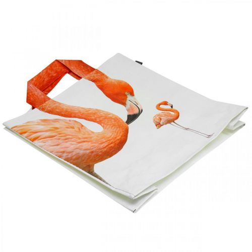 Floristik24 Saco de compras, saco de compras W39,5cm Saco Flamingo