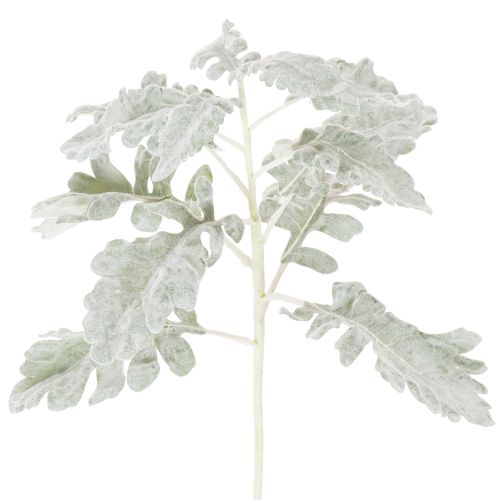 Ramo artificial de Senecio, folha de prata, trabalhado com detalhes minuciosos, 45 cm, 3 peças comprar | Floristik24.pt