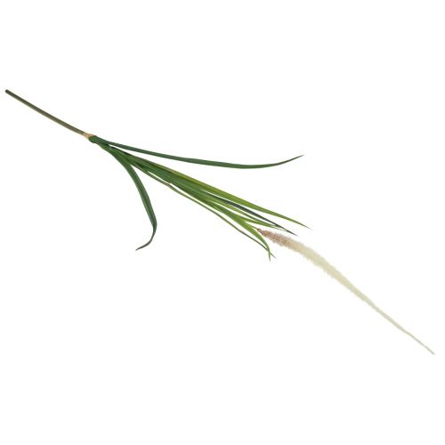 Floristik24 Grama de cabelo prateado planta verde grama doce artificial 104cm