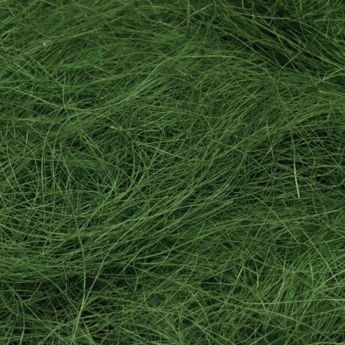 Itens Sisal verde musgo fibra natural para decoração 300g