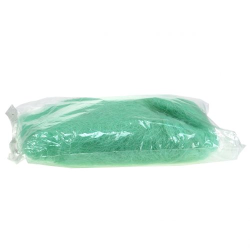 Floristik24 Grama decorativa de sisal verde claro 250g