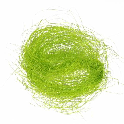 Floristik24 Sisal grama decorativa verde primavera 300g