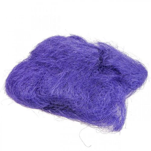 Itens Grama de sisal para artesanato, material artesanal material natural roxo claro 300g