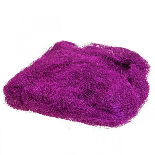 Itens Grama de sisal para artesanato, material artesanal roxo 300g