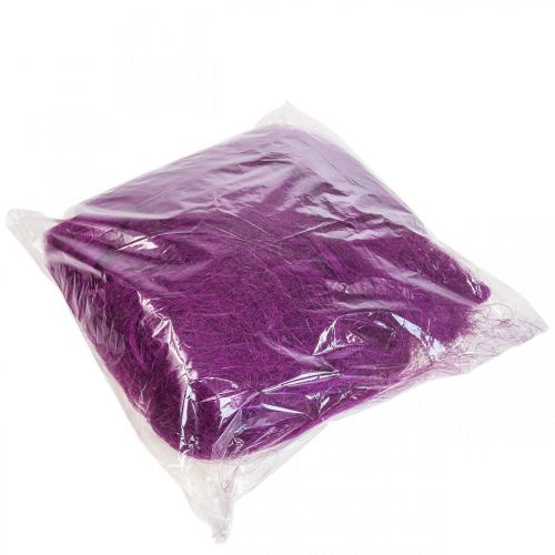 Itens Grama de sisal para artesanato, material artesanal roxo 300g