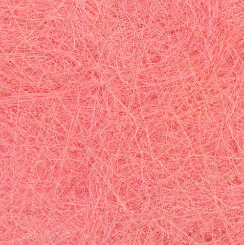 Floristik24 Decoração coração com fibras de sisal coração de sisal rosa claro 40x40cm